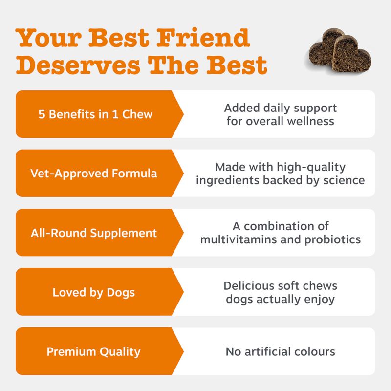 Zesty Paws 5-in-1 Chews Multifunctional - Turkey - dog supplements