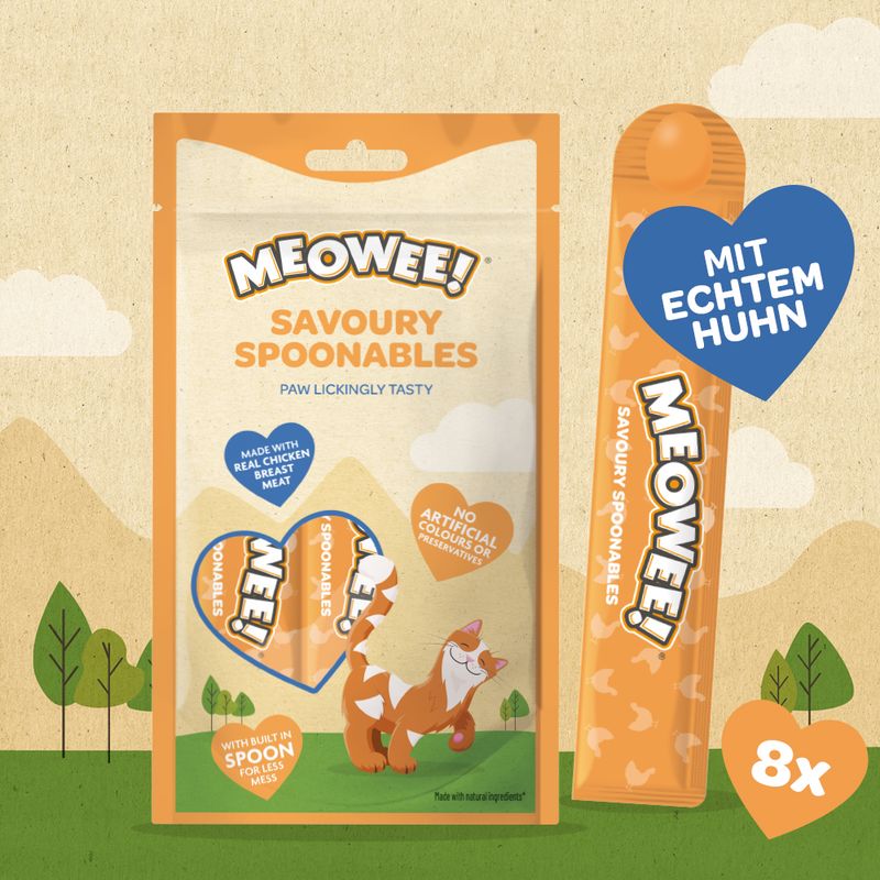 Meowee! Savoury Spoonables 112 g