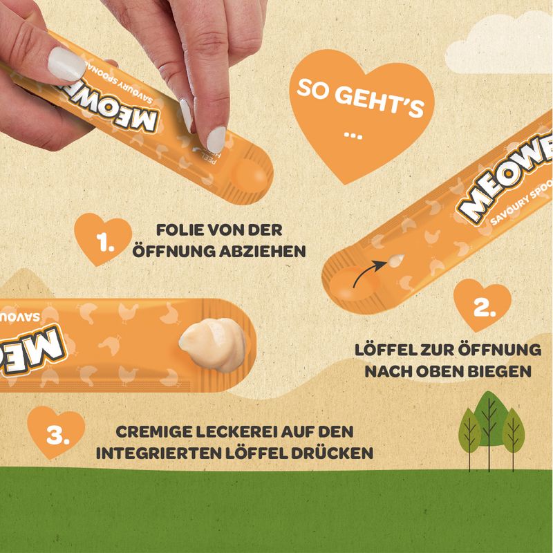 Meowee! Savoury Spoonables 112 g