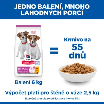 Hill's Science Plan Puppy <1 Small & Mini Chicken