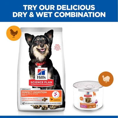 Hill's Science Plan Adult 1+ Perfect Digestion Small & Mini Mousse