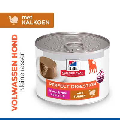 Hill's Science Plan Perfect Digestion Adult Small & Mini Mousse Hill's Science Plan Perfect Digestion Adult Small & Mini Mousse