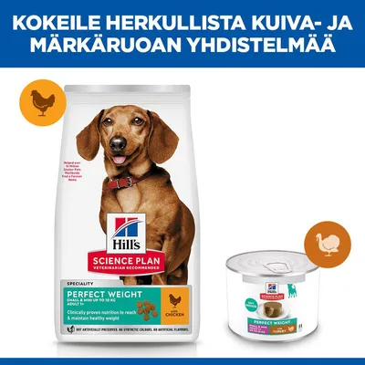 Hill's Science Plan Perfect Weight Adult Small & Mini Mousse