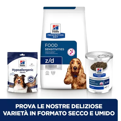 Hill's Prescription Diet z/d Food Sensitivities umido per cani Hill's Prescription Diet z/d Food Sensitivities umido per cani