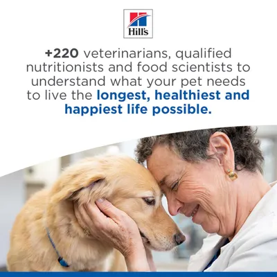 +220 veterinarians, nutritionists and food scientists are working to provide the best for your pet, so it can lead a long, healthy and happy life. +220 veterinarians, nutritionists and food scientists are working to provide the best for your pet, so it can lead a long, healthy and happy life.