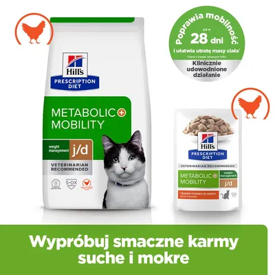 Hill's Prescription Diet j/d Metabolic + Mobility, kurczak Hill's Prescription Diet j/d Metabolic + Mobility, kurczak