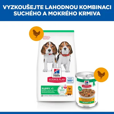 Hill's Science Plan Puppy Stew with Chicken & added Vegetables Hill's Science Plan Puppy Stew with Chicken & added Vegetables