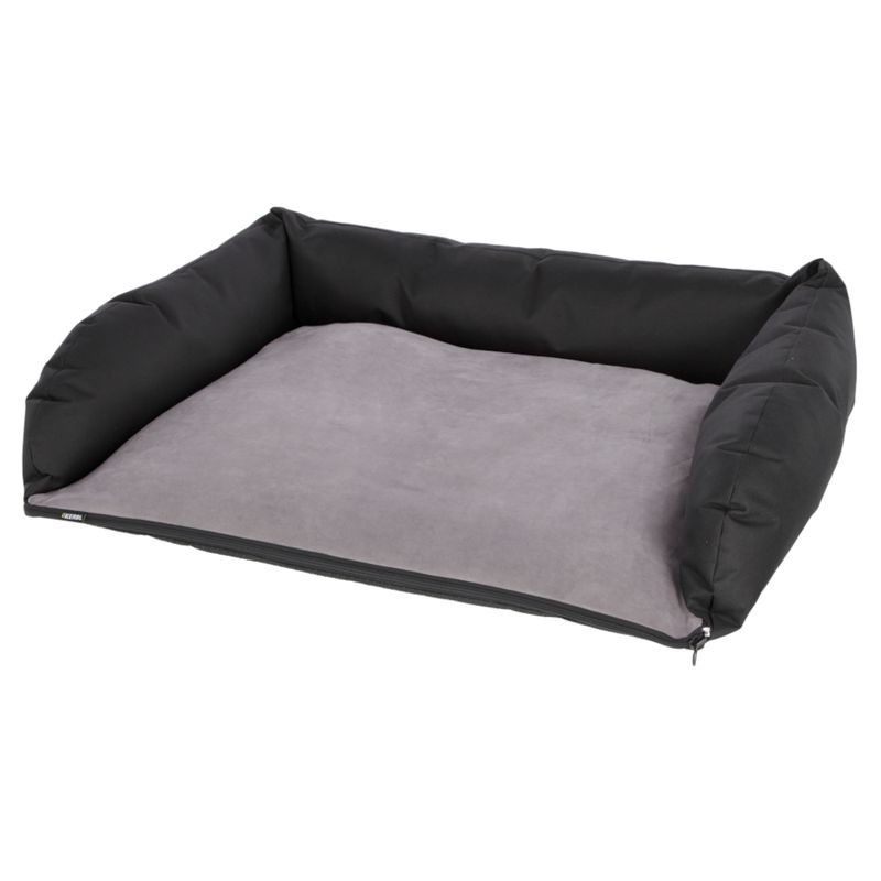 Kerbl Pet Kofferraumkissen, schwarz/grau