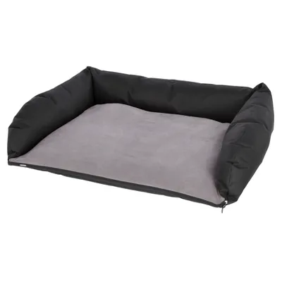 Cojín de maletero Kerbl Pet, negro/gris para perros