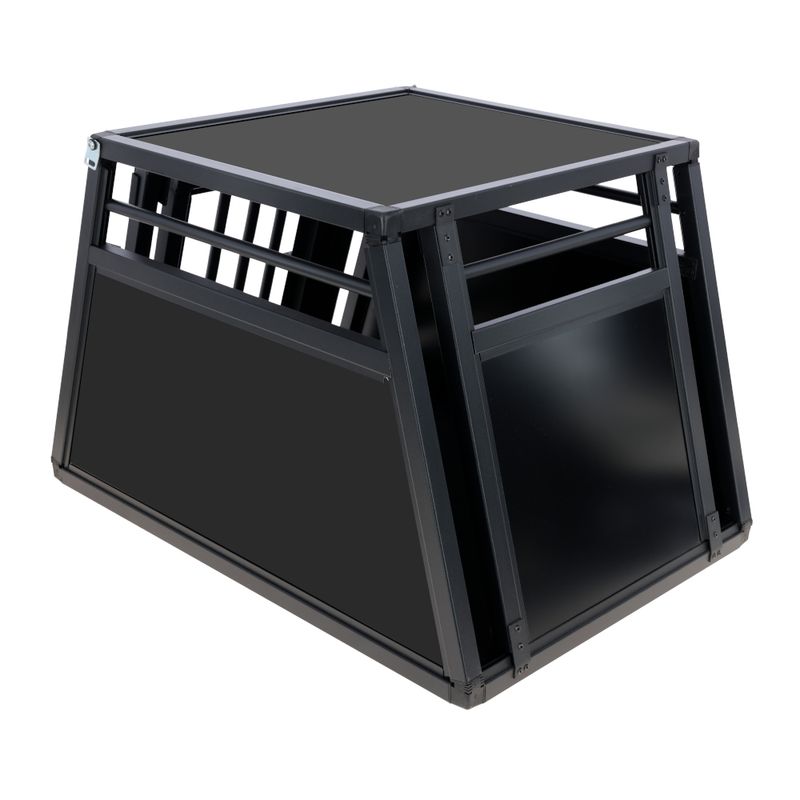 Kerbl Pet Transportbox Vacation aus Alu, graphite