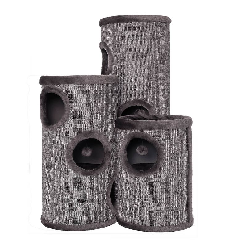 Lionto Cilindro tiragraffi con sisal, grigio