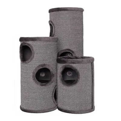 Lionto Kratztonne mit Sisal, grau