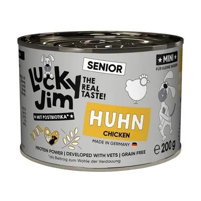 Lucky Jim MINI Senior 24 x 200 g voordeelverpakking