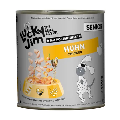 Lucky Jim Senior 6 x 800 г консервирана храна за възрастни кучета