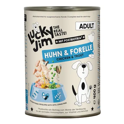 Lucky Jim Voksen 6 x 400 g