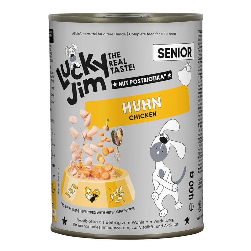 Økonomipakke Lucky Jim Senior 24 x 400 g