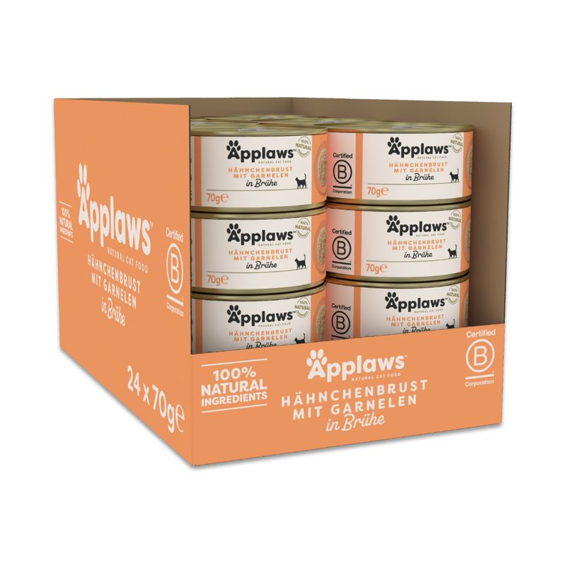 Sparpaket Applaws in Brühe 24 x 70 g