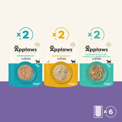 Sparpaket Applaws Pouch mit Brühe 48 x 70 g