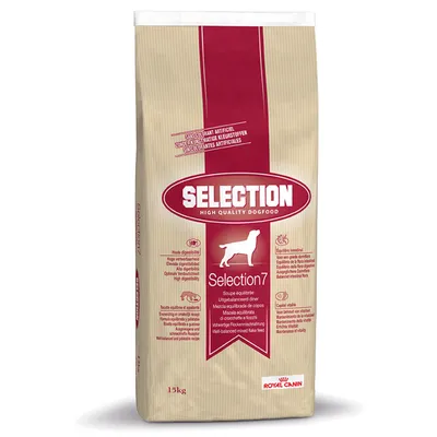 Selection7 High Quality Dogfood, vollwertige Flockenmischung, ohne künstliche Farbstoffe, 15kg Packung von Royal Canin.