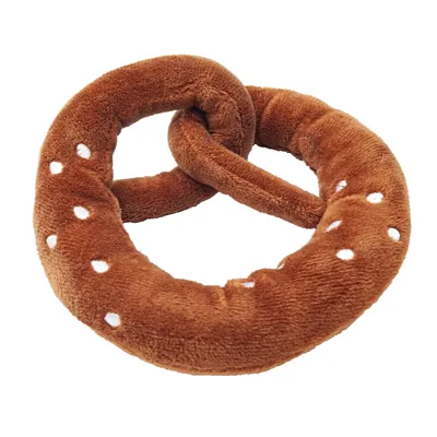Aumüller Coussin de jeu pour chat Bretzel en peluche