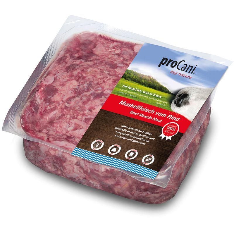 proCani Rindmuskelfleisch