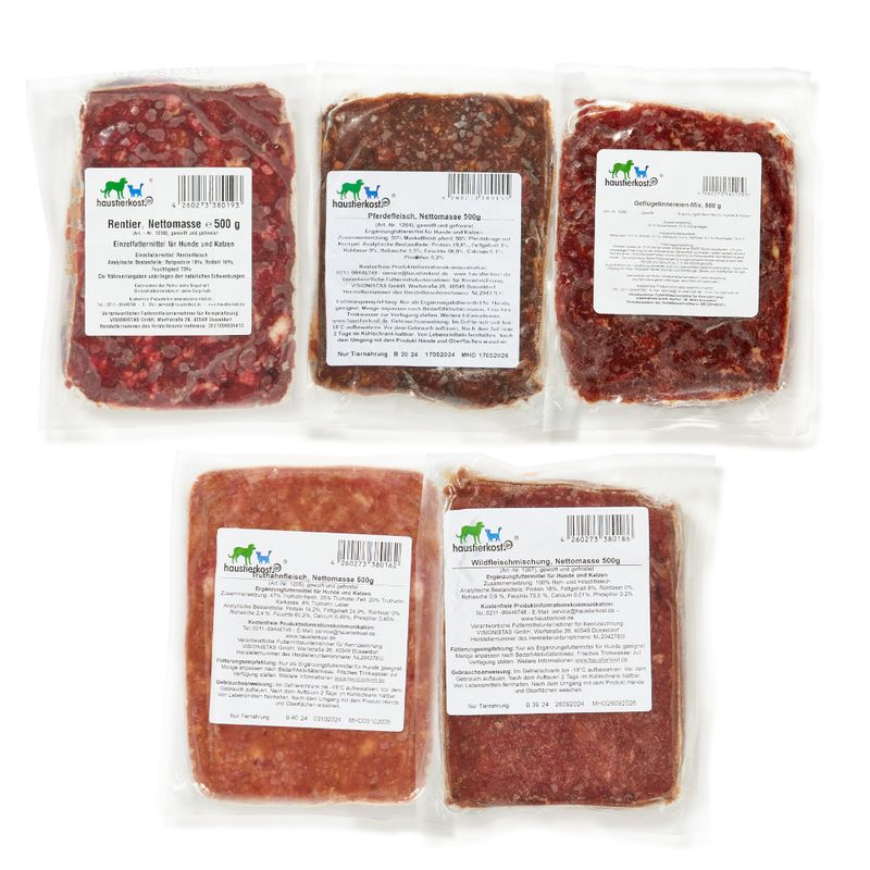 Haustierkost Paket Katze Allergie