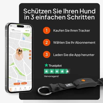 Weenect Haustier GPS Tracker XT für Hunde