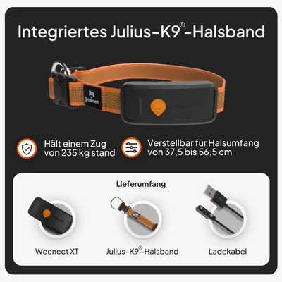 Weenect Haustier GPS Tracker XT für Hunde