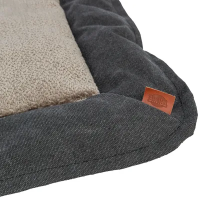 Trixie Be Nordic Tapis de repos pour chien et chat Föhr, noir/sable