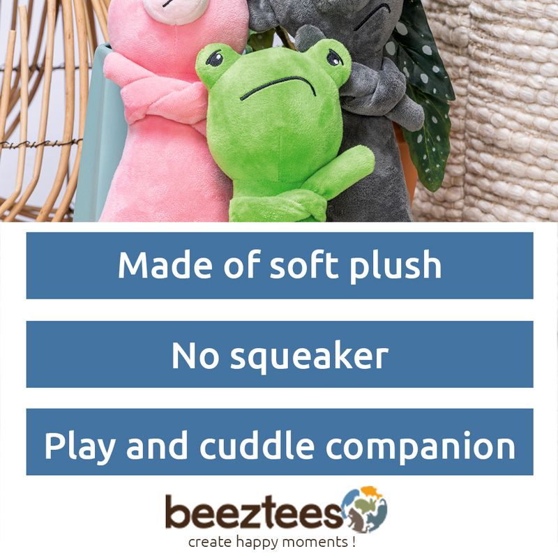 Beeztees Dog Toy Grumpy Froggy