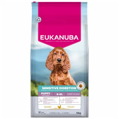 Eukanuba Special Care Sensitive Digestion Puppy с пилешко и пуешко Eukanuba Special Care Sensitive Digestion Puppy с пилешко и пуешко