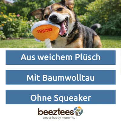 Beeztees Hundespielzeug Pawtini, orange/weiss