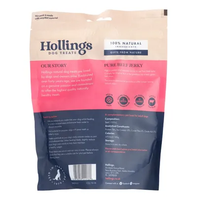 Hollings Pure Beef Jerky - 100g