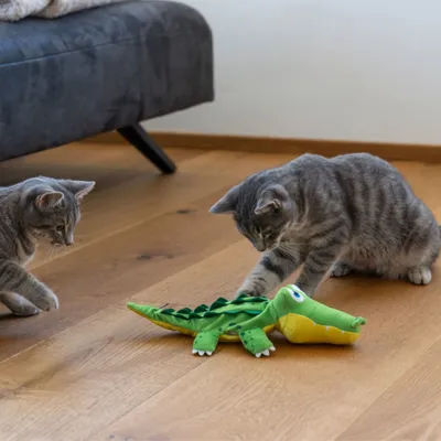 Kerbl Pet Elektronisches Katzenspielzeug Springendes Krokodil Kerbl Pet Elektronisches Katzenspielzeug Springendes Krokodil