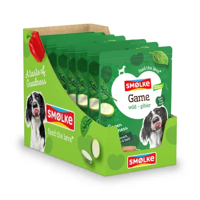 Smølke Pouch 8 x 300 g - zvěřina