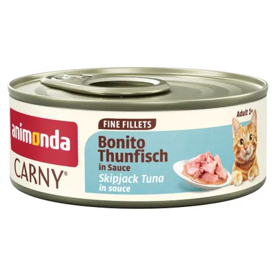animonda Carny Adult Fine Fillets i sås 12 x 60 g