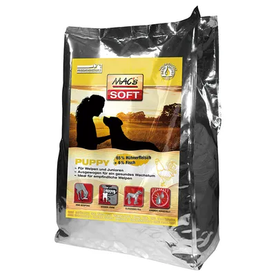 Ekonomipack: 6 påsar MAC's Soft hundfoder till lågt pris!