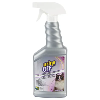 Destructeur d'odeurs et détachant Urine Off pour chat