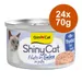 GimCat ShinyCat Filet Gelatina 24 x 70 g Alimento umido per gatto
