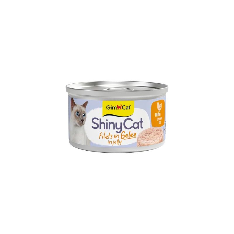 GimCat ShinyCat in Gelei 6 x 70 g kattenvoer