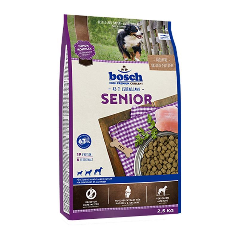 Bosch HPC Bosch Hpc Senior Dry Dog Food pet food packaging