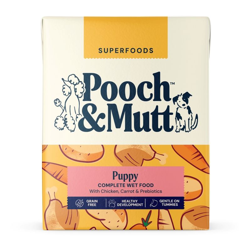 Pooch and Mutt Wet Puppy Food - Chicken & Vegetables