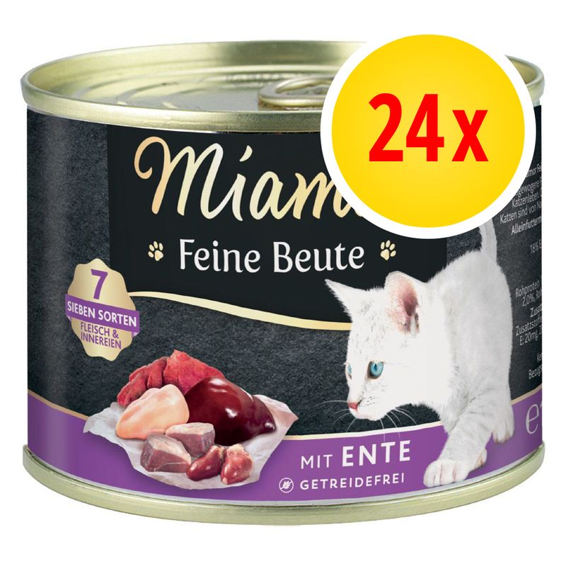 Miamor Fijne Prooi Kattenvoer 24 x 185 g