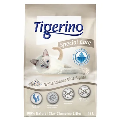 Tigerino Special Care / Performance наполнитель - White Intense Blue Signal  - 12 л