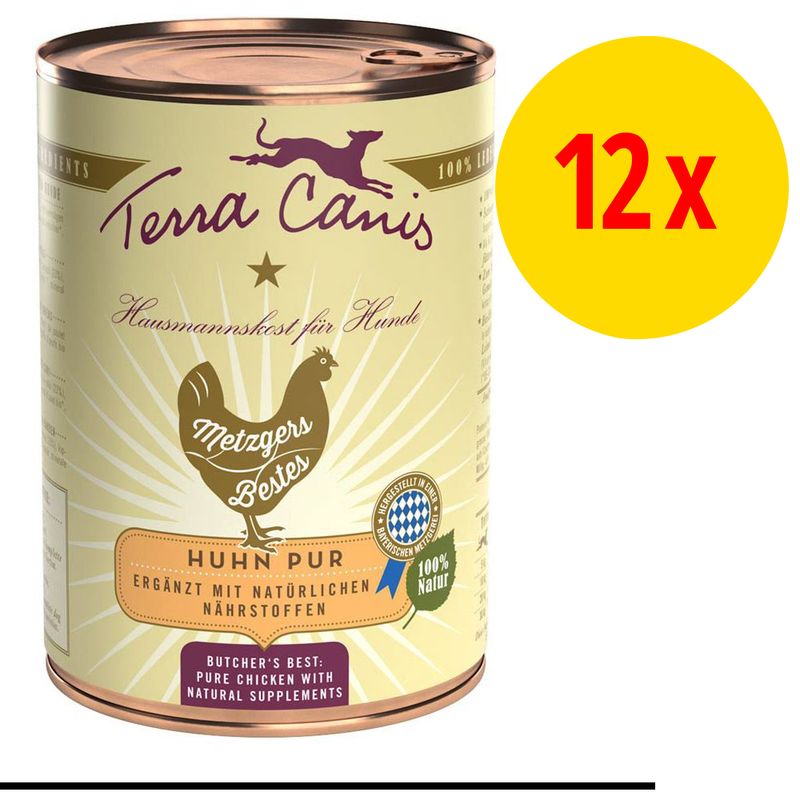 Sparpack: Terra Canis Metzgers Bestes 12 x 400 g