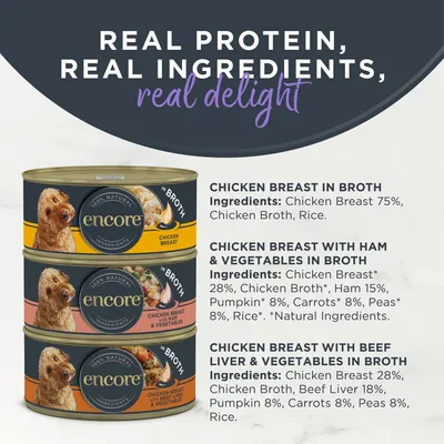 Encore Dog Tin Chicken Selection