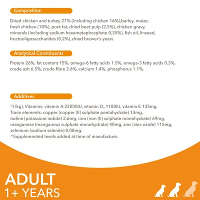 IAMS Advanced Nutrition Adult Small & Medium Hund med kylling