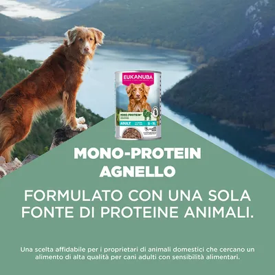 Eukanuba Special Care Adult Mono-Protein con Agnello Eukanuba Special Care Adult Mono-Protein con Agnello