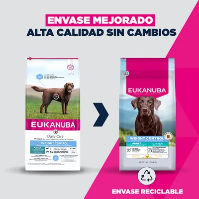 Eukanuba Special Care Weight Control Adult Large Eukanuba Special Care Weight Control Adult Large
