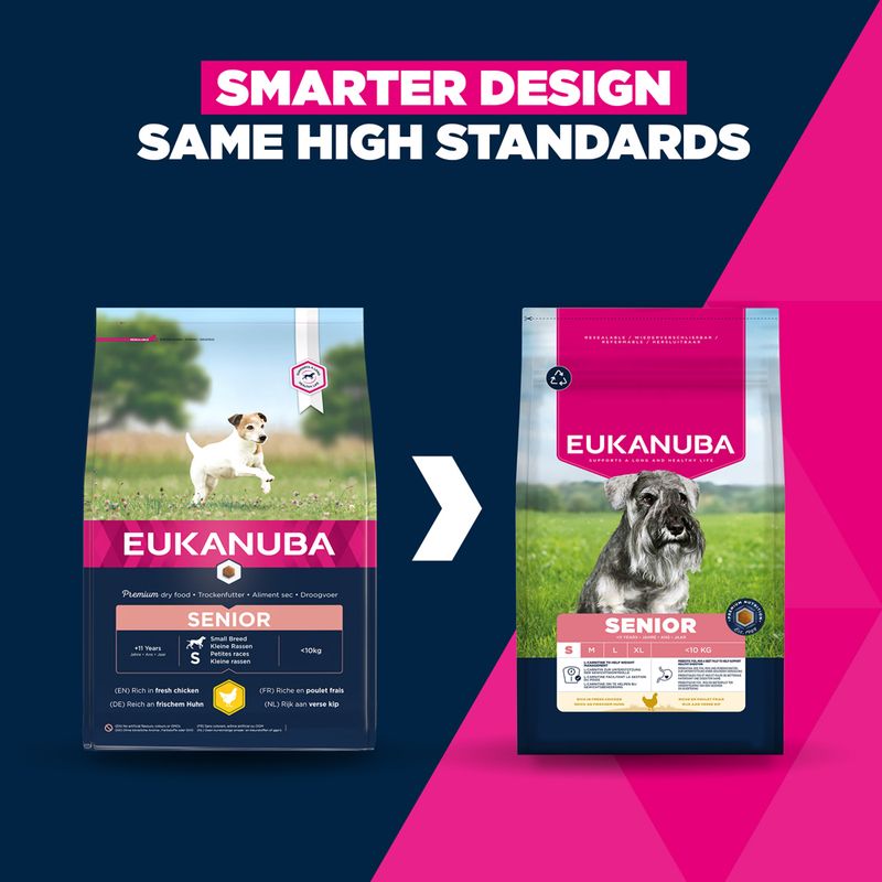 Eukanuba Premium Nutrition Senior Small Breed Chicken